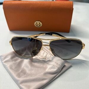 Tory Burch Aviator Sunglasses